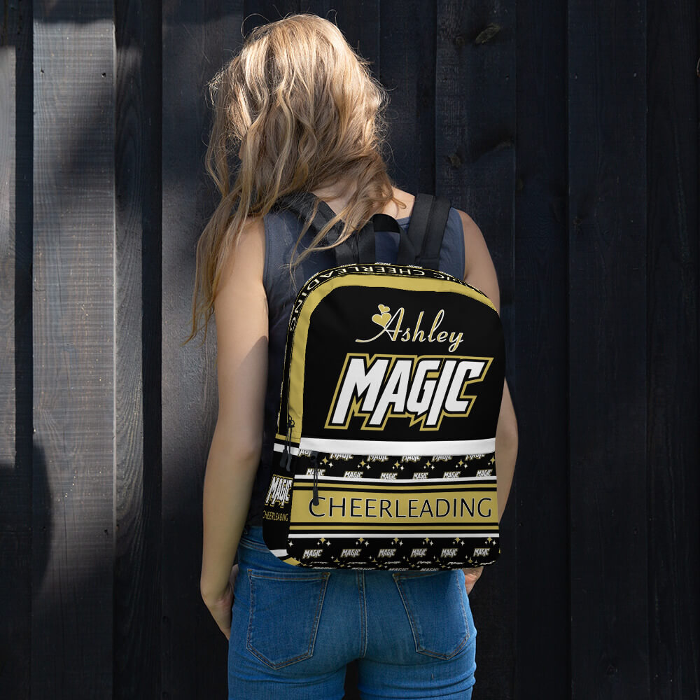 Magic cheerleading backpack